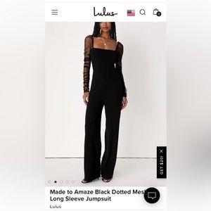 LuLu’s jumpsuit. Never been worn but has been washed